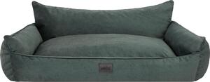 Cuccia per cani, cestino per cani, divanetto per cani, cuscino per cani, lettino per animali, posto letto, materasso per cani, lavabile - Joker - 64 x 49 cm [Taglia: L] - Verde Fancy