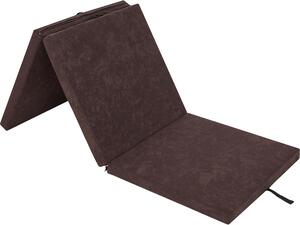 Materasso pieghevole BEN - 180×65 cm - pieghevole, rivestimento lavabile, materasso in schiuma rigida, tessuto Aloba, letto per ospiti e tappetino yoga | Pillowprim