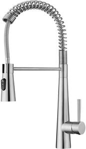 Mobile da cucina argentato