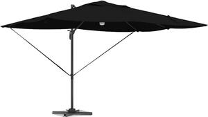 Ombrellone Nero 351 x 250 x 253 cm Poliestere e Alluminio