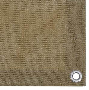 Paravento da Balcone Grigio Talpa 90x400 cm in HDPE