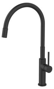 Miscelatore per lavello SAT Flexi nero opaco SATBSD290CM
