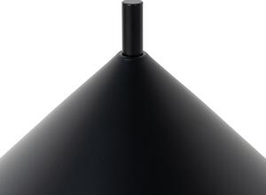 Lampada da tavolo di design nera - Triangolo