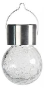 Lampada solare da esterno, modello MP4810, colore argento, marca Myers Power