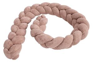 Paracolpi rosa in velluto a coste 300 cm – Meowbaby