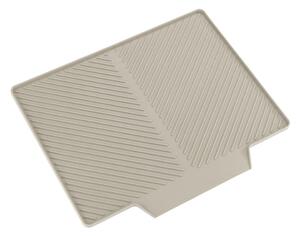 Tappetino scolapiatti beige in plastica 34x40 cm Nelia – Wenko