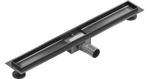 Mexen Flat corpo per scarico lineare 70 cm, grigio arma spazzolato - 1E15070