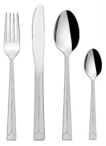 Posate argentate in acciaio inox 24 pz Bright – Orion