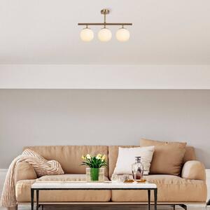 Plafoniera soffitto Atmaca Opviq, dimmerabile, Ottone / Oro, Soggiorno / Sala da pranzo, Metallo, Plafoniera