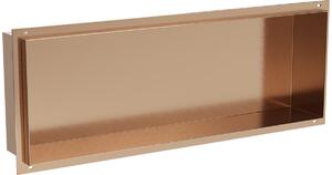 Mexen X-Wall-NR mensola incassata senza flangia 60 x 20 cm, rame spazzolato - 19C1602010