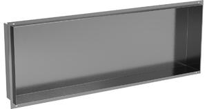 Mexen X-Wall-NR mensola a incasso senza flangia 90 x 30 cm, grigio canna di fucile spazzolato - 19E1903010