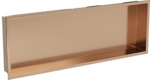 Mexen X-Wall-R mensola nicchia con cornice 90 x 30 cm, rame spazzolato - 19C0903010