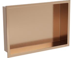 Mexen X-Wall-R mensola a incasso con cornice 45 x 30 cm, rame spazzolato - 19C0453010