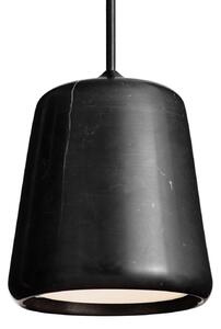 Lampada a sospensione New Works, Material The Originals, dimmerabile, Nero, Soggiorno, Pietra, Design