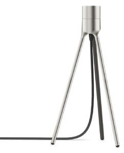 Tripod Supporto per Lampada da Tavolo Brushed Steel