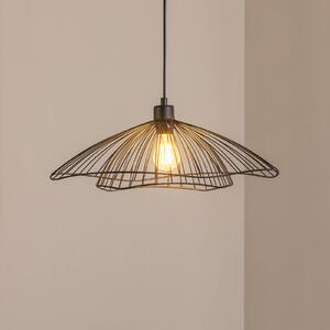 Lampada a sospensione Tel Opviq, dimmerabile, Nero, Soggiorno / Sala da pranzo, Metallo, Lampada a sospensione