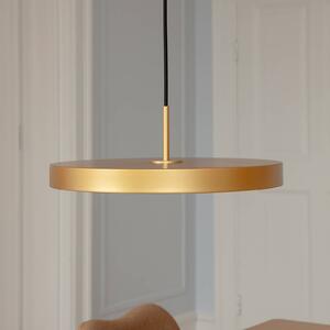 UMAGE Lampada LED a sospensione Asteria Medium, color ottone Ø 43 cm Asteria, dimmerabile, Ottone / Oro, Soggiorno / Sala da pranzo, Alluminio, Design