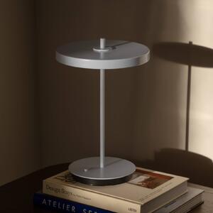 UMAGE Lampada da tavolo a LED Asteria Move, dimmerabile, Alluminio / Grigio / Zincato, Soggiorno / Sala da pranzo, Metallo, Design, Lampada da tavolo LED