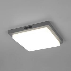 Trio Lighting Applique da esterni LED Bermejo, angolare, sensore, CCT, antracite