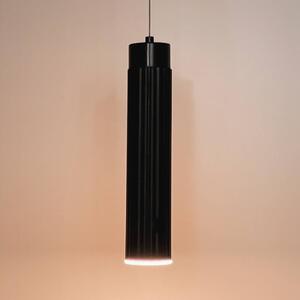 Briloner Lampada LED a sospensione Hang, nera, in plastica, dimmerabile, Nero, Soggiorno / Sala da pranzo, Plastica, Moderno