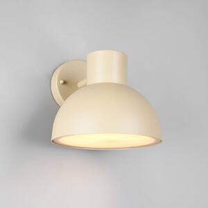 Trio Lighting Applique da esterni Elbe, dimmerabile, Crema / Ambra, Alluminio, Scandinavo, Applique da esterni