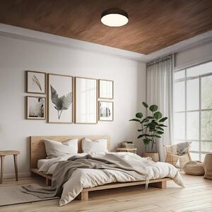 Briloner Plafoniera soffitto Duck, Nero, Soggiorno / Sala da pranzo, Tessuto / Stoffa / Seta, Scandinavo, Plafoniera