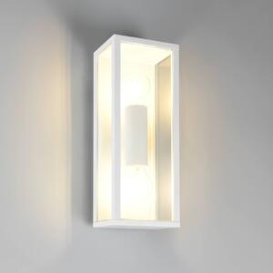 Trio Lighting Applique da esterni Garonne, Bianco / Opale, Alluminio, Moderno, Applique da esterni