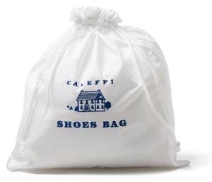 Coordinato Asciugamani In Cotone Shoes-bag Caleffi Bianco Caleffi
