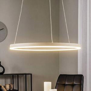 Lampada a sospensione Albiona Arcchio, dimmerabile, Crema / Ambra, Cucina, Metallo, Moderno, Lampada a sospensione