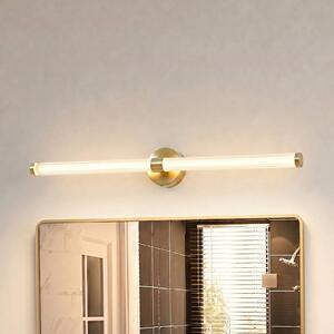 Applique da parete Melisa Lucande, Ottone / Oro, Bagno, Vetro, Moderno, Applique