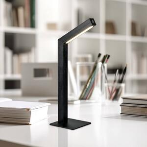 Reality Leuchten Lampada da tavolo a LED Skip, dimmerabile, Nero, Soggiorno / Sala da pranzo, Legno, Lampada da tavolo LED