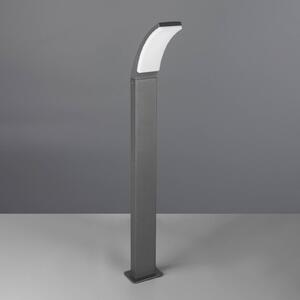 Reality Leuchten Lampione a LED Beja, antracite, alluminio, altezza 100 cm