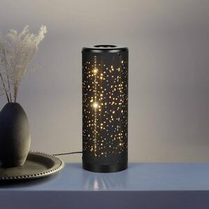 Reality Leuchten Lampada da tavolo a LED Taco, Nero, Soggiorno / Sala da pranzo, Plastica, Moderno, Lampada da tavolo LED