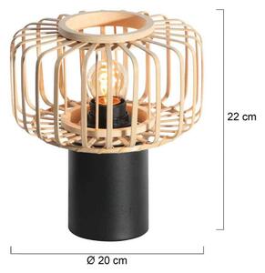 Steinhauer Lampada da tavolo Bloeba, Legno chiaro, Soggiorno / Sala da pranzo, Legno, Scandinavo, Lampada da tavolo