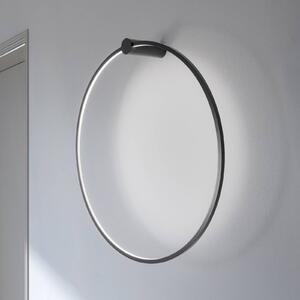 Applique da parete a LED Saturno Milagro Lighting, Nero, Soggiorno / Sala da pranzo, Alluminio, Moderno, Applique a LED
