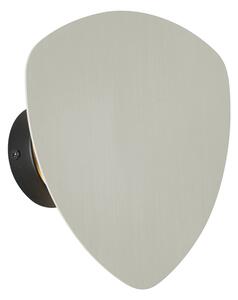 Lampada da parete di design beige organica 20 cm 2 luci - Pulley