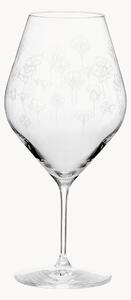 Set di 2 bicchieri da vino bianco Flower
