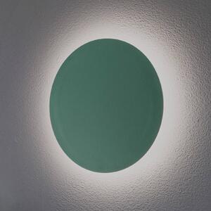Argon Applique a LED Orios Plus, verde, Ø 30 cm, acciaio