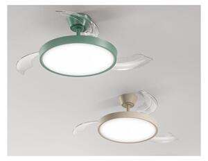 MYRA VENTILATORE D106 CM CON PALE A SCOMPARSA LED 30W CCT 3000-4000-5000K 2 COLORI TELECOMANDO INCLUSO