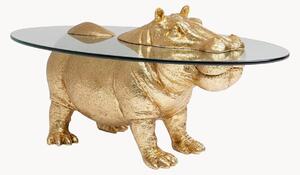 Tavolino da salotto ovale Hippo
