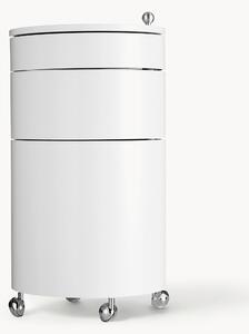 Contenitore a rotelle tondo Barboy, design Verner Panton
