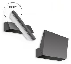 Telefunken - Applique da esterno LED/10W/230V IP44 nero