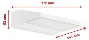 Telefunken - Applique da esterno LED/10W/230V IP44 bianca