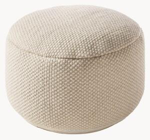 Pouf in lana tessuto a mano Rocco
