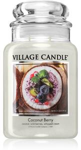 Village Candle Coconut Berry candela profumata 602 g