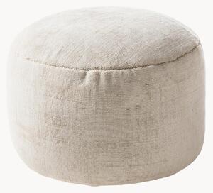 Pouf in velluto tessuto a mano Nova