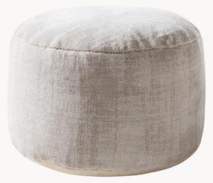 Pouf in velluto tessuto a mano Nova