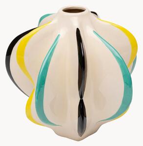 Vaso dipinto a mano Harlequin, alt. 23 cm