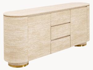 Credenza effetto travertino Linnea