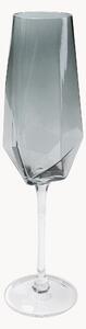 Set di 4 flute da champagne fatti a mano Diamond